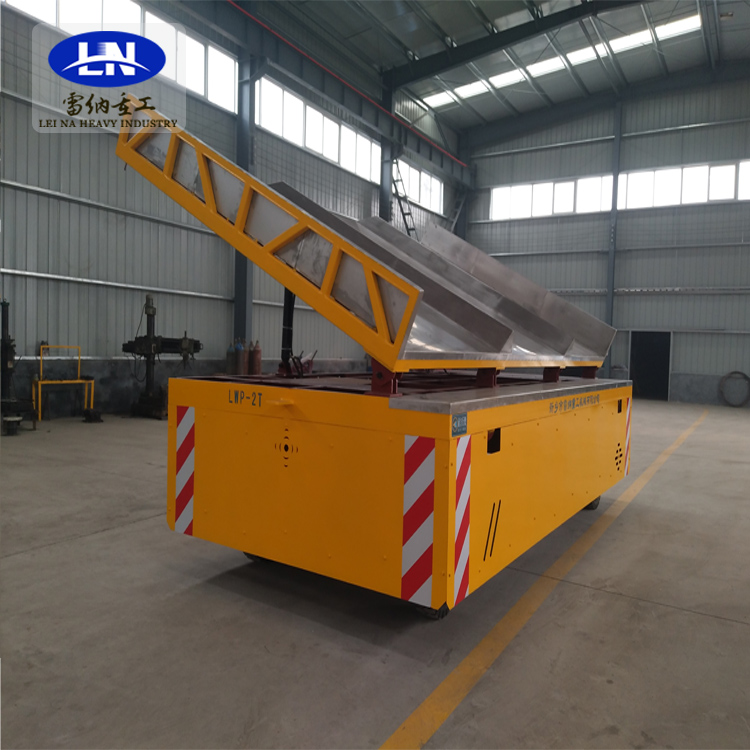 無軌電動(dòng)平板車有自卸功能